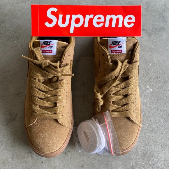 Supreme x Nike Blazer Low GT QS Sz.7.5